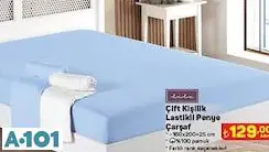 LİLA ÇİFT KİŞİLİK LASTİKLİ PENYE SETİ